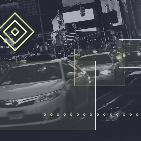 Bounding box annotation of cars, for Autonomous Vehicle applications