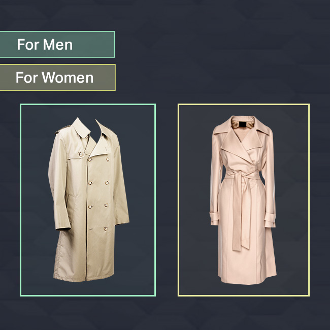 In product categorization, products are classified on the basis of gender